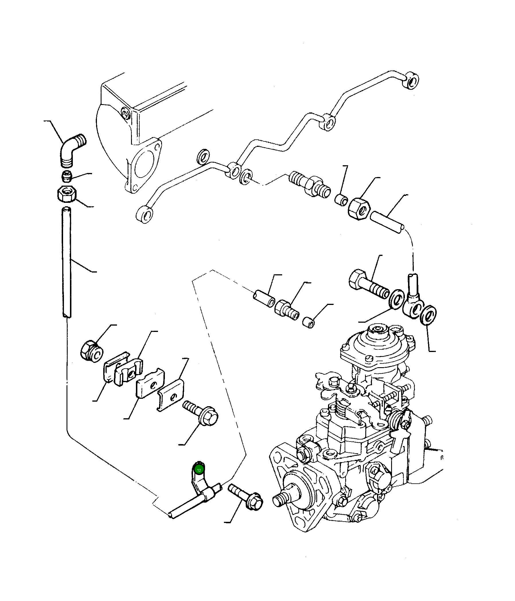 Болт P2314E007 Komatsu