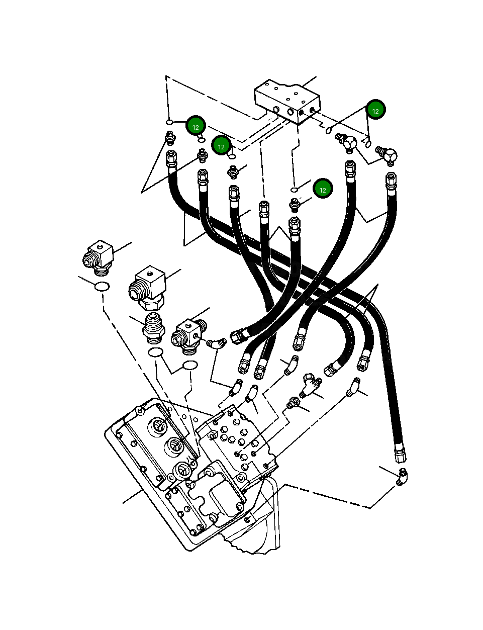 Кольцо уплотнительное (O-Ring) 364 839 R1 Komatsu