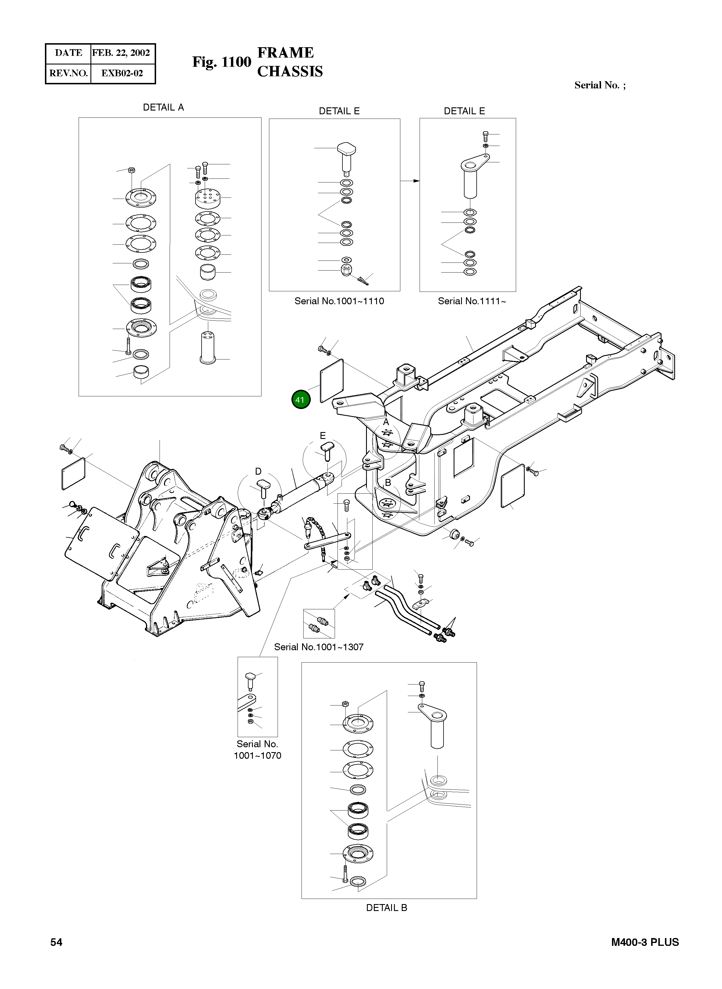 Крышка 4621-3961 Komatsu