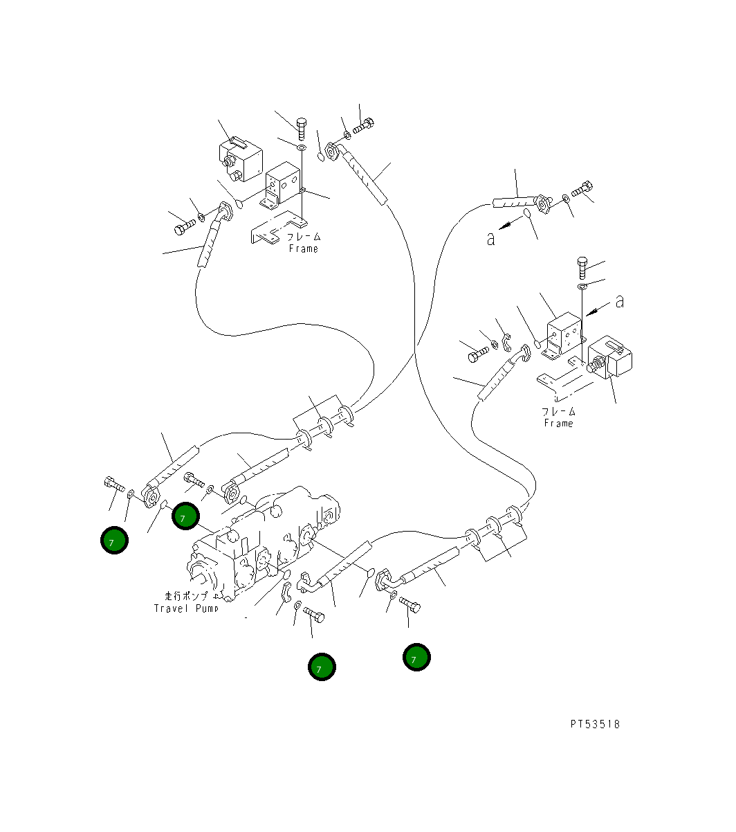 Болт 02010-80632 Komatsu