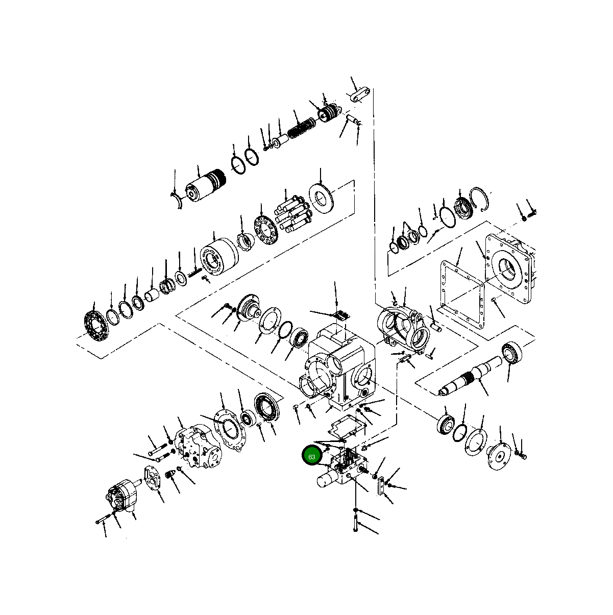 Кольцо уплотнительное (O-Ring) 119 981 H45 Komatsu
