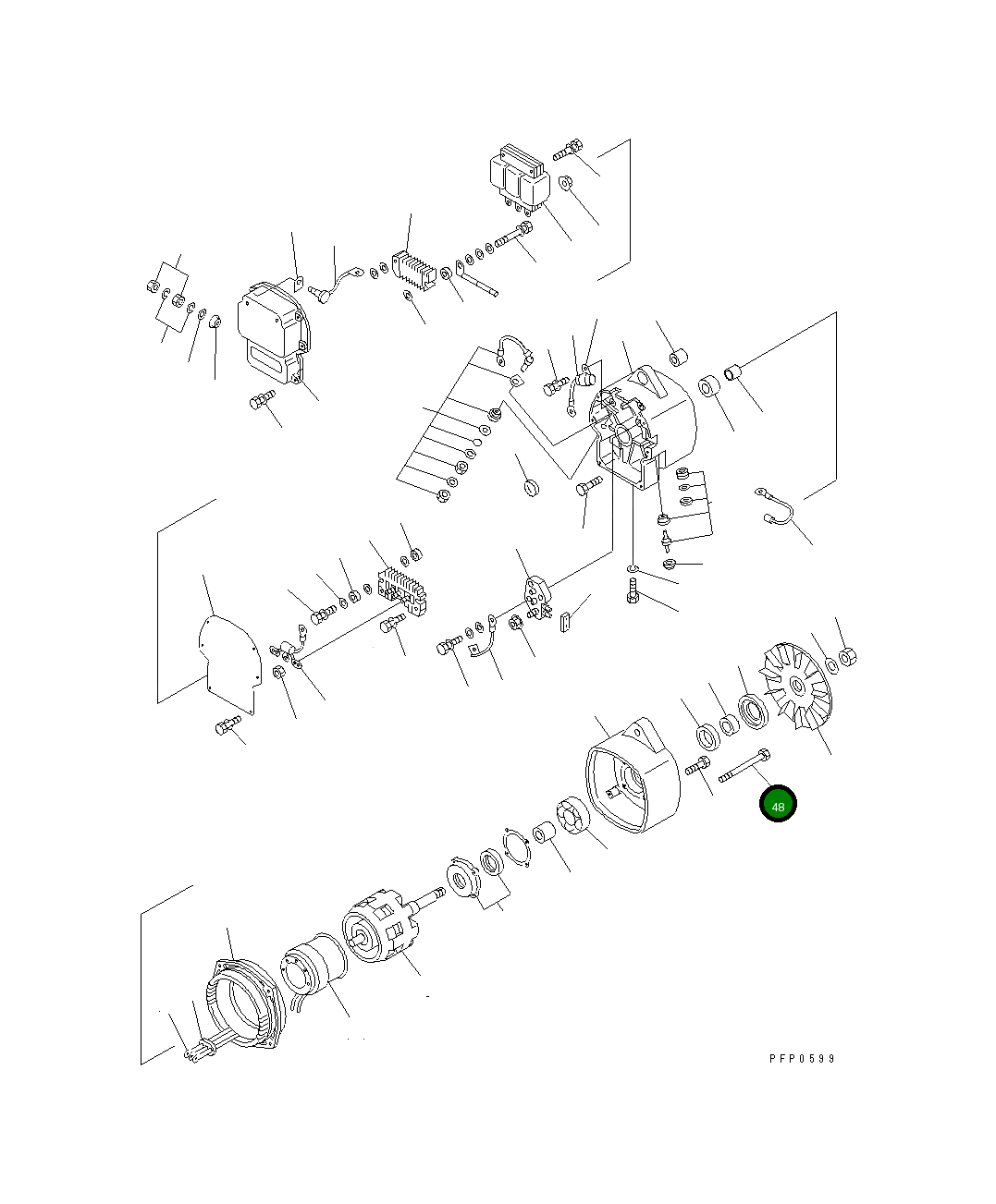 Болт DR1968991 Komatsu
