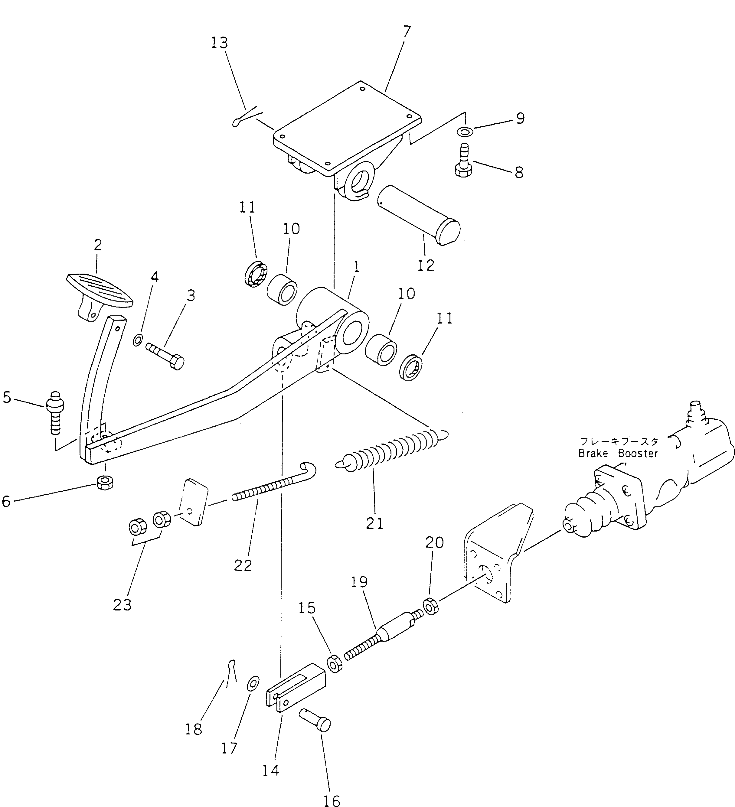 Болт 232-43-53160  Komatsu