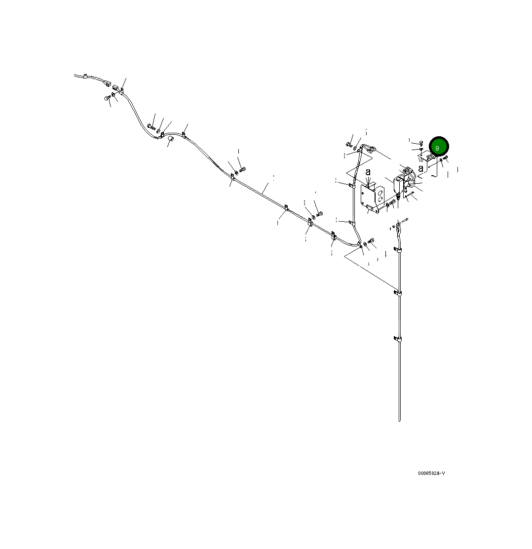 Крышка 21T-06-34761 Komatsu