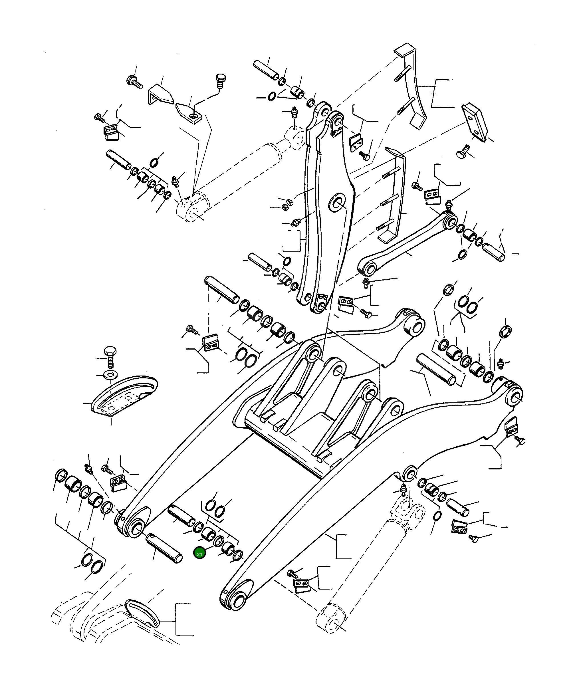Кольцо 4200750M1 Komatsu