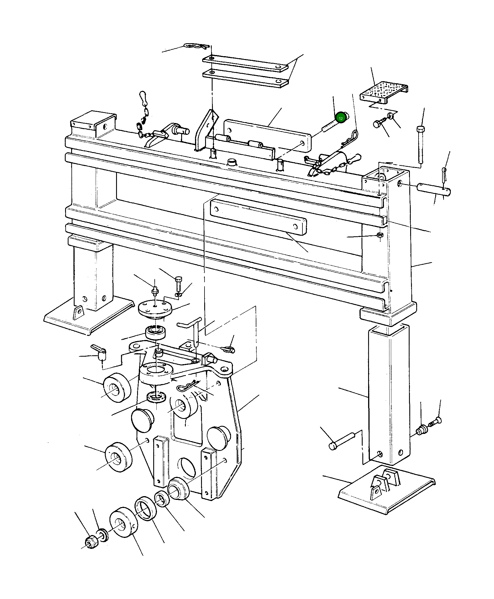Болт 801014304 Komatsu