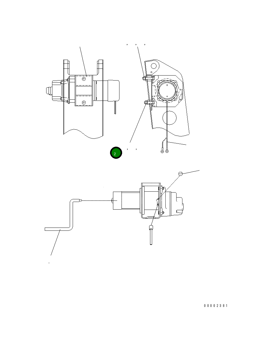 Болт MH21017-10070  Komatsu