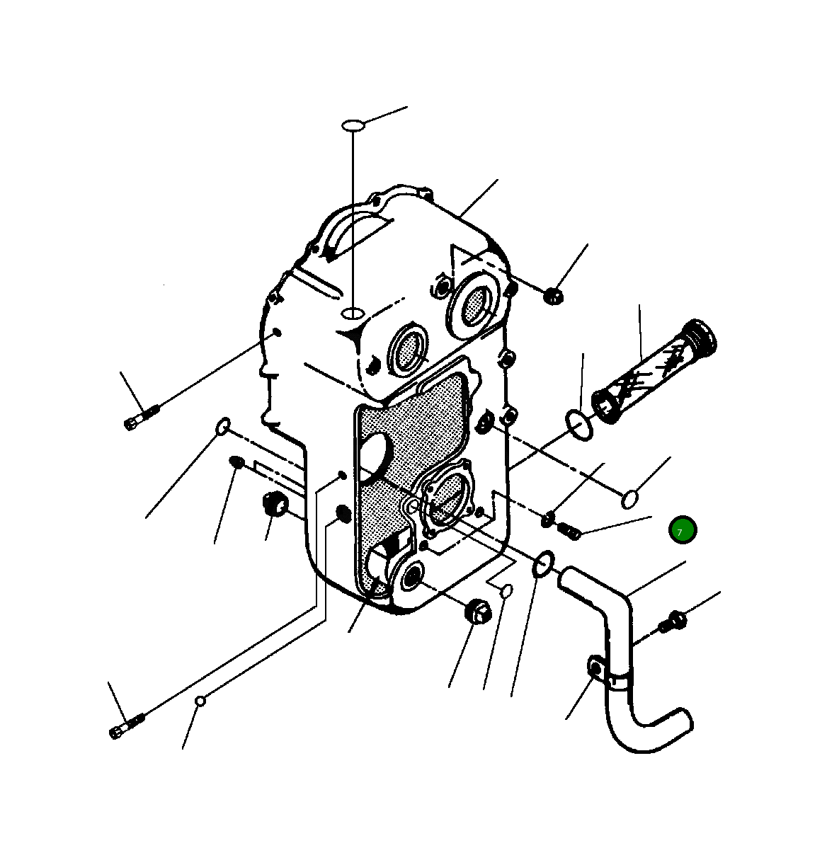 Болт 84 880 Komatsu