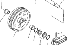 Опора 205-30-73212 Komatsu