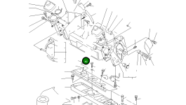 Болт YM26116-060202 Komatsu