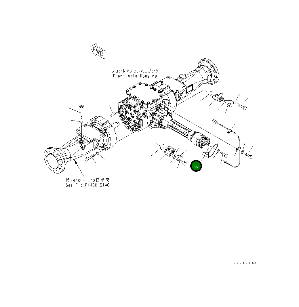 Крышка 417-22-33511 Komatsu
