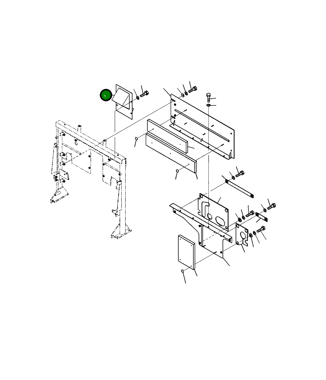 Крышка 423-54-57371 Komatsu