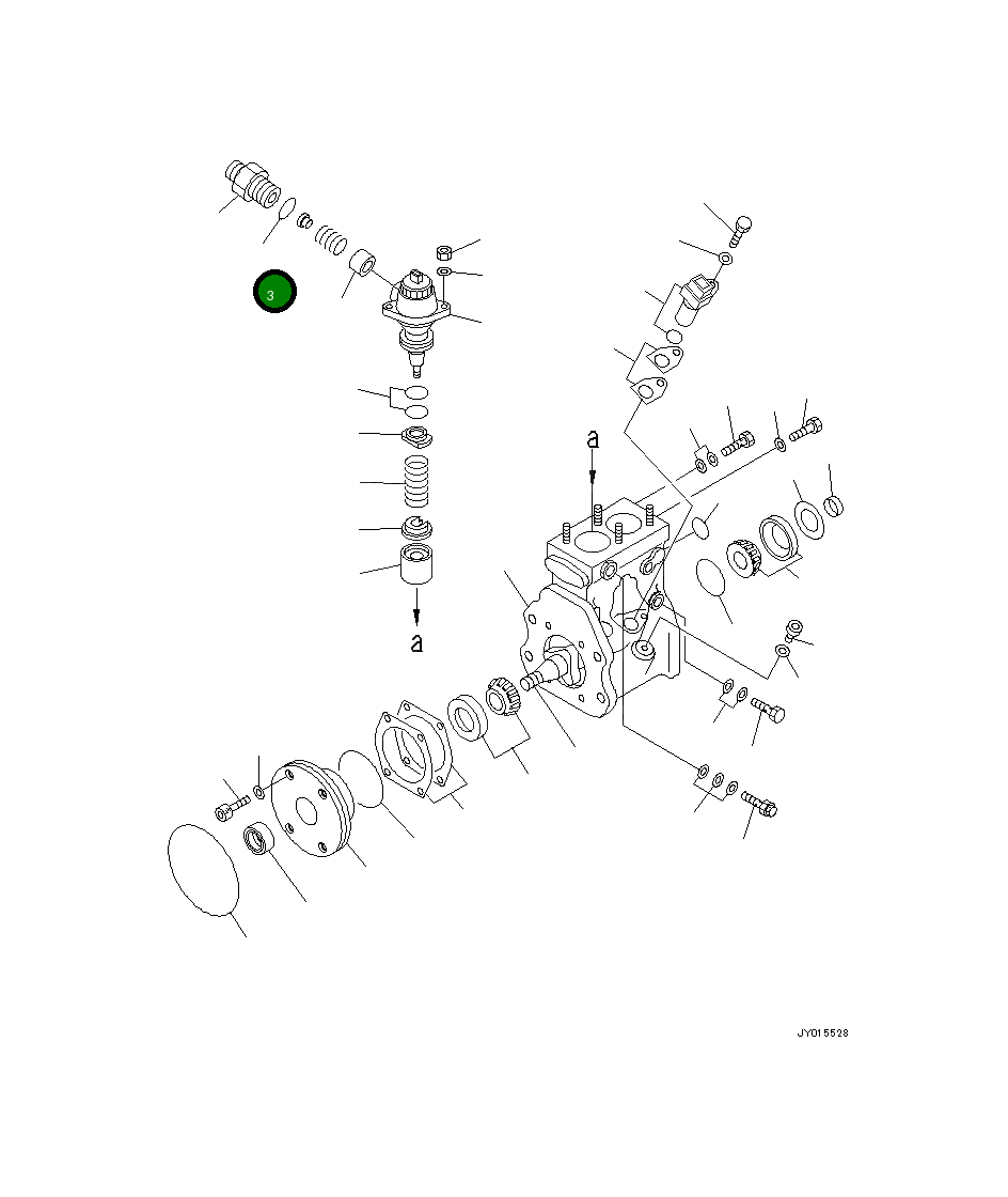 Кольцо уплотнительное (O-Ring) ND094086-0090  Komatsu