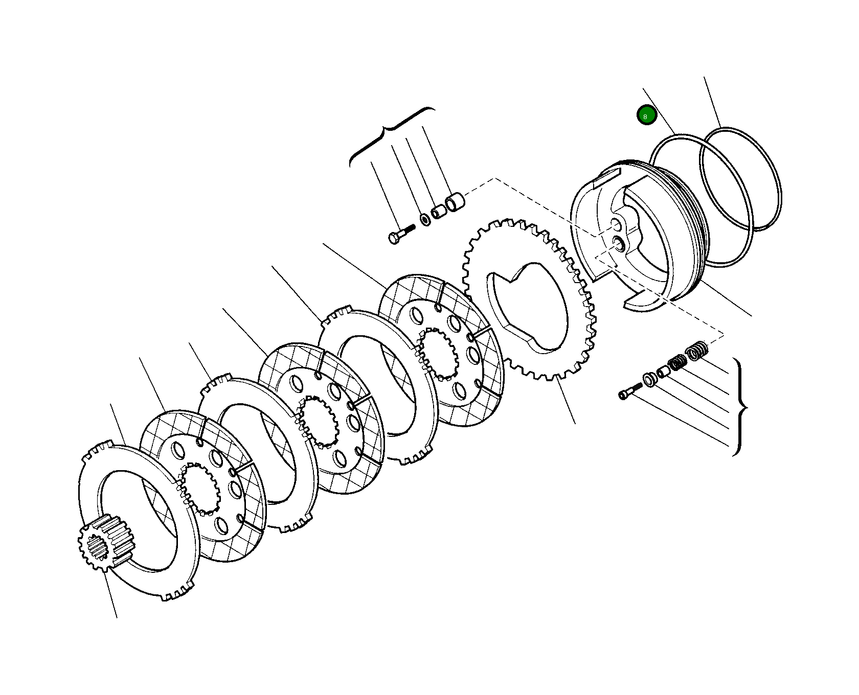 Кольцо уплотнительное (O-Ring) CA0141937 Komatsu