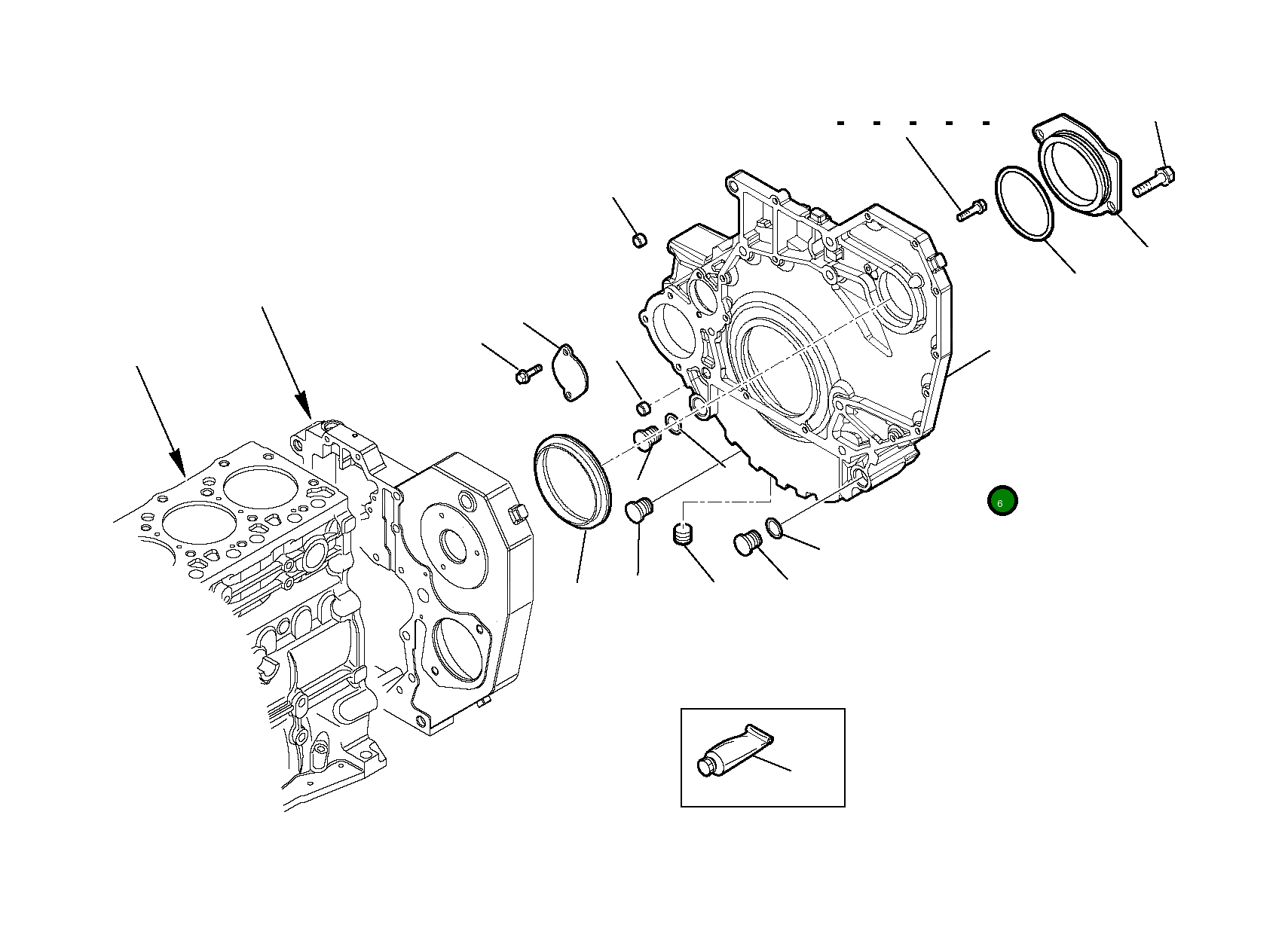 Болт EA4899143 Komatsu