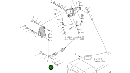 Крышка 19M-54-16261 Komatsu