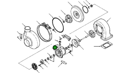Кольцо уплотнительное (O-Ring) 1294 458 H1 Komatsu