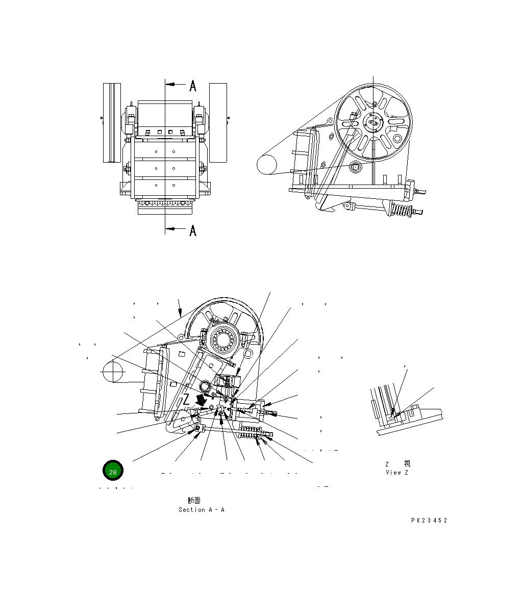 Болт KHJC-61601-5 Komatsu