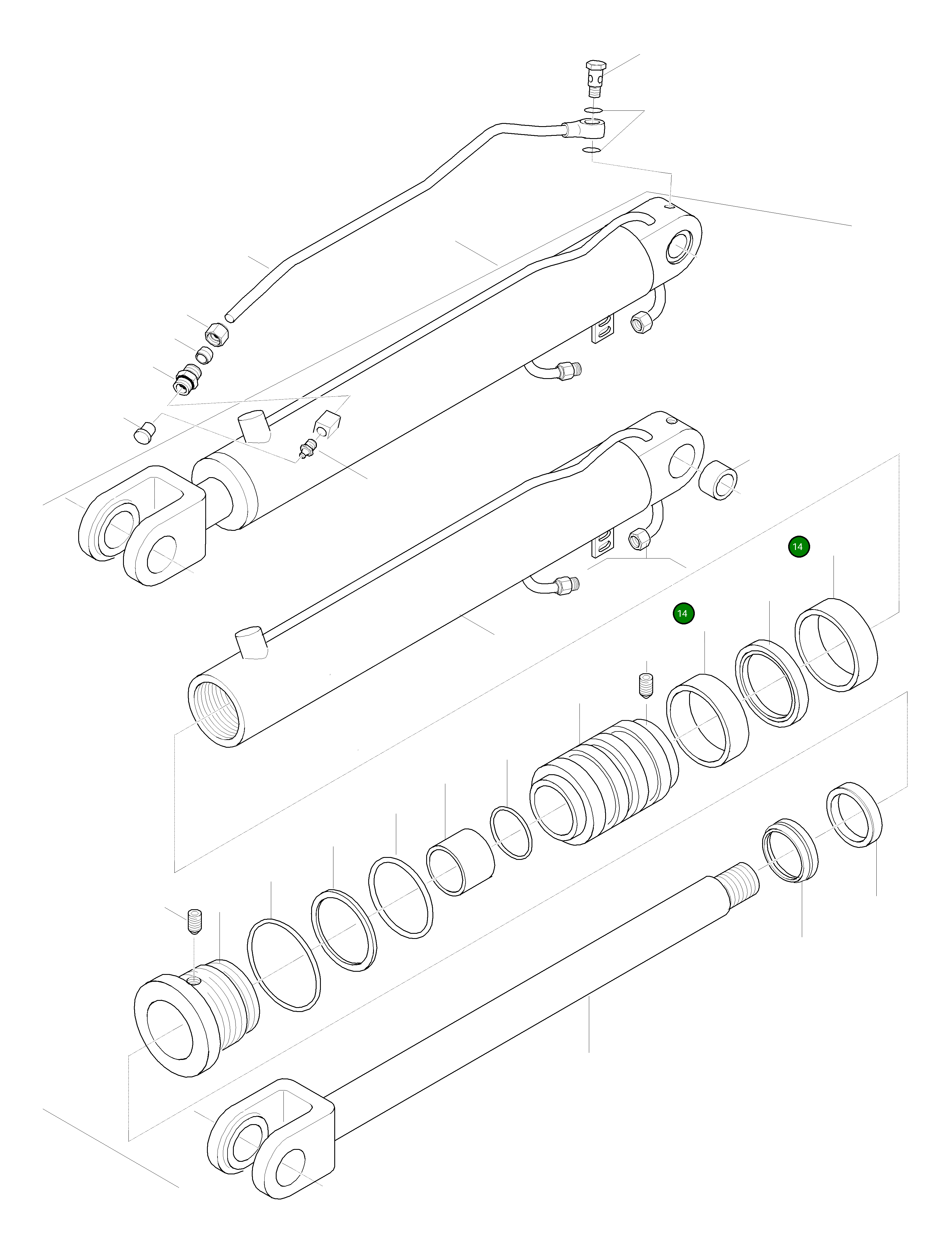 Кольцо 42U-63-H0P34 Komatsu