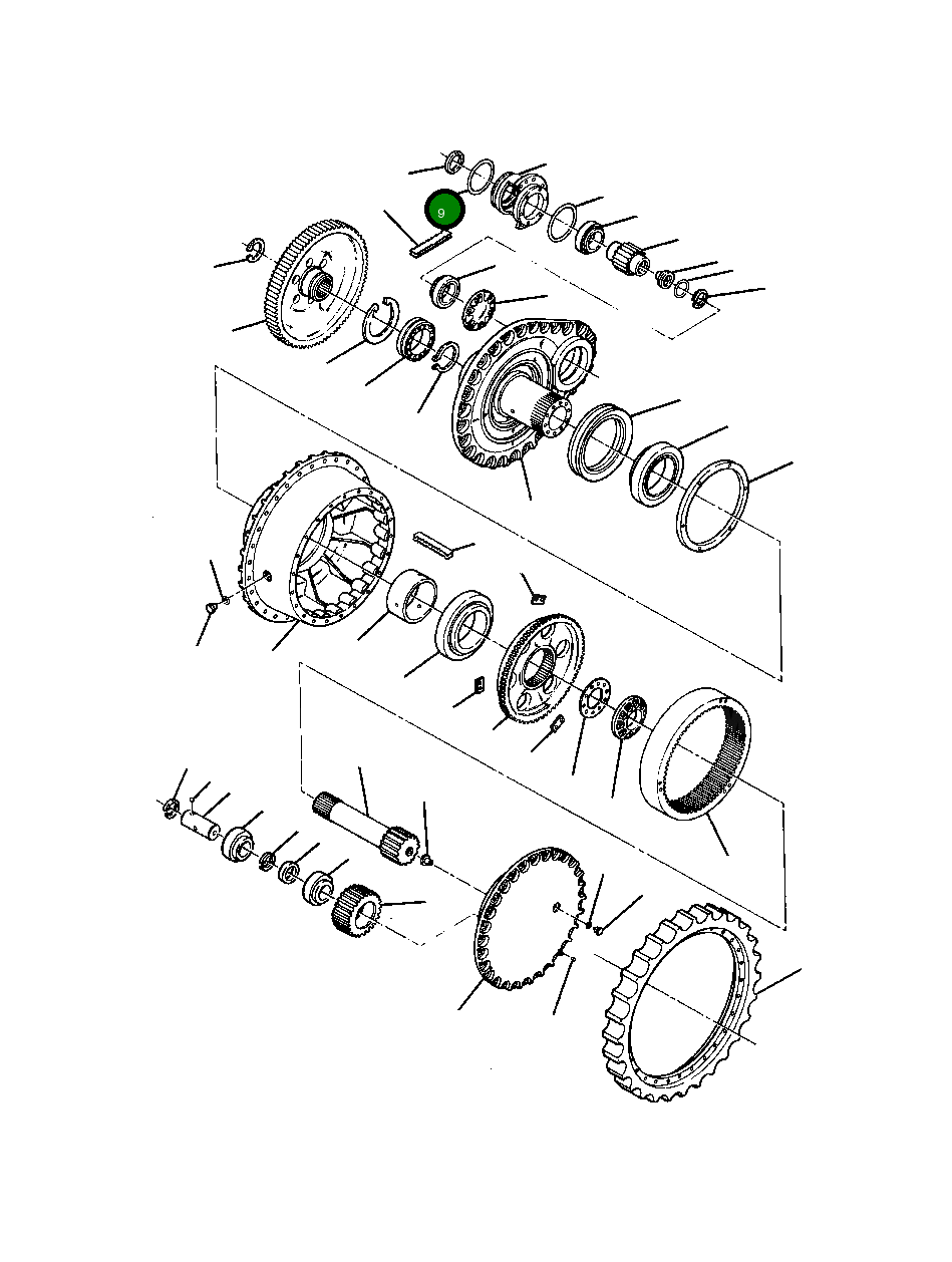 Кольцо уплотнительное (O-Ring) 1200 305 H1  Komatsu