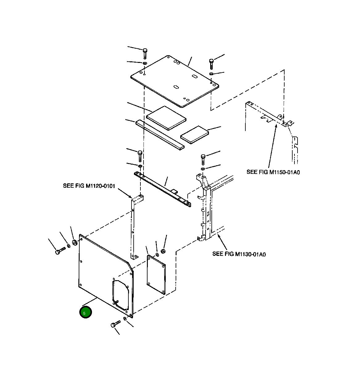 Крышка 20Y-54-29810  Komatsu
