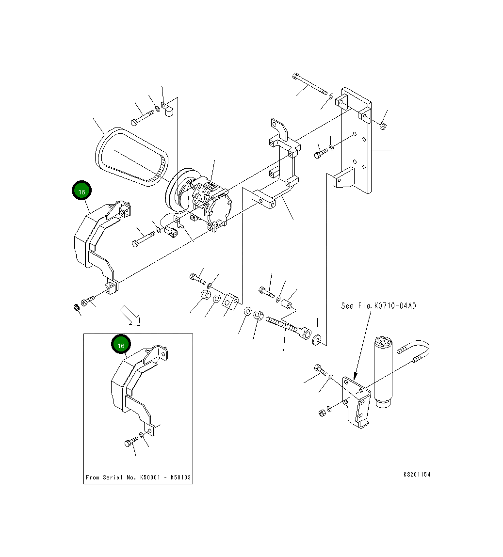 Крышка 209-979-4220 Komatsu