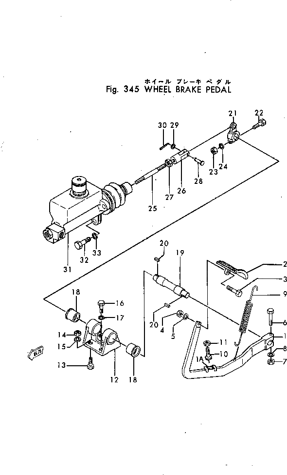 Болт 01000-31230 Komatsu