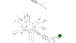 Болт 20G-60-K3040 Komatsu
