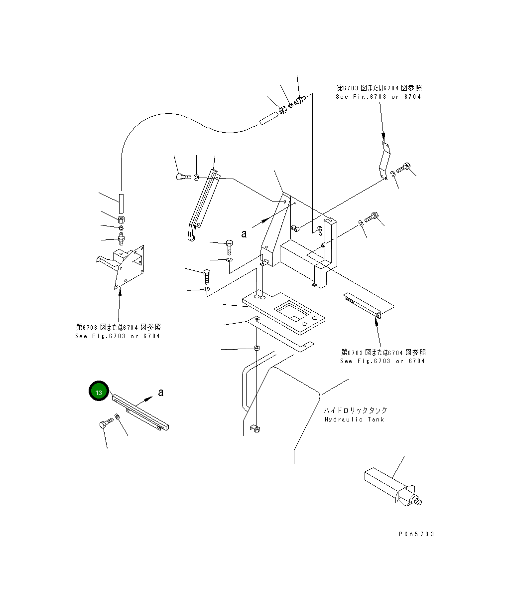 Крышка 114-43-44370  Komatsu