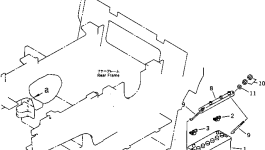 Болт 278-06-12110 Komatsu