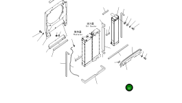 Крышка 206-03-24410 Komatsu