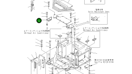 Крышка 154-54-43570 Komatsu