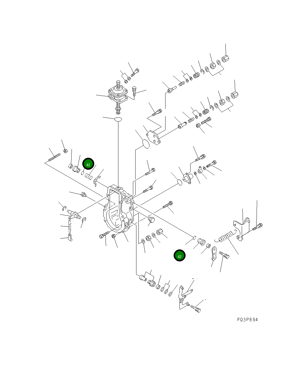 Кольцо уплотнительное (O-Ring) ND949140-6230 Komatsu