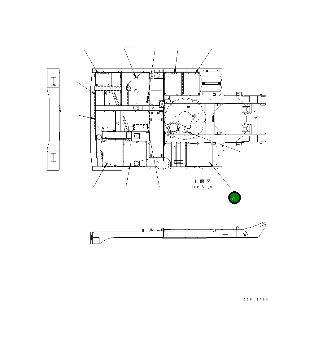 Крышка 14S-54-24152 Komatsu