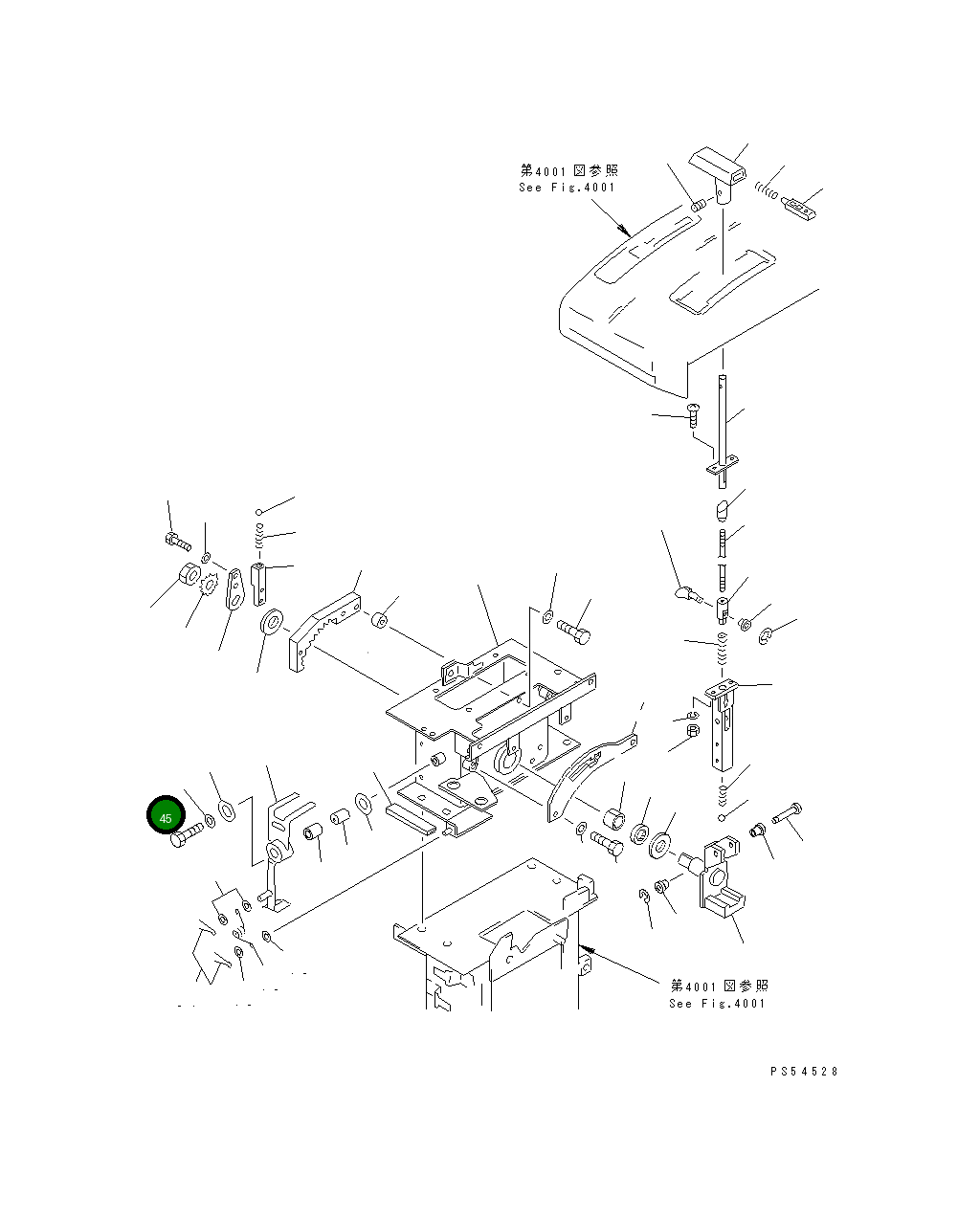 Болт 01090-50840 Komatsu
