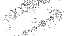 Вал 711-66-11353 Komatsu