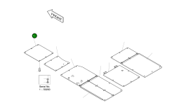 Крышка 2621-3458A Komatsu