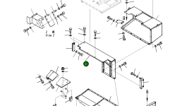 Крышка 561-84-8A540 Komatsu