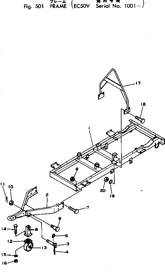 Болт M710170768150  Komatsu