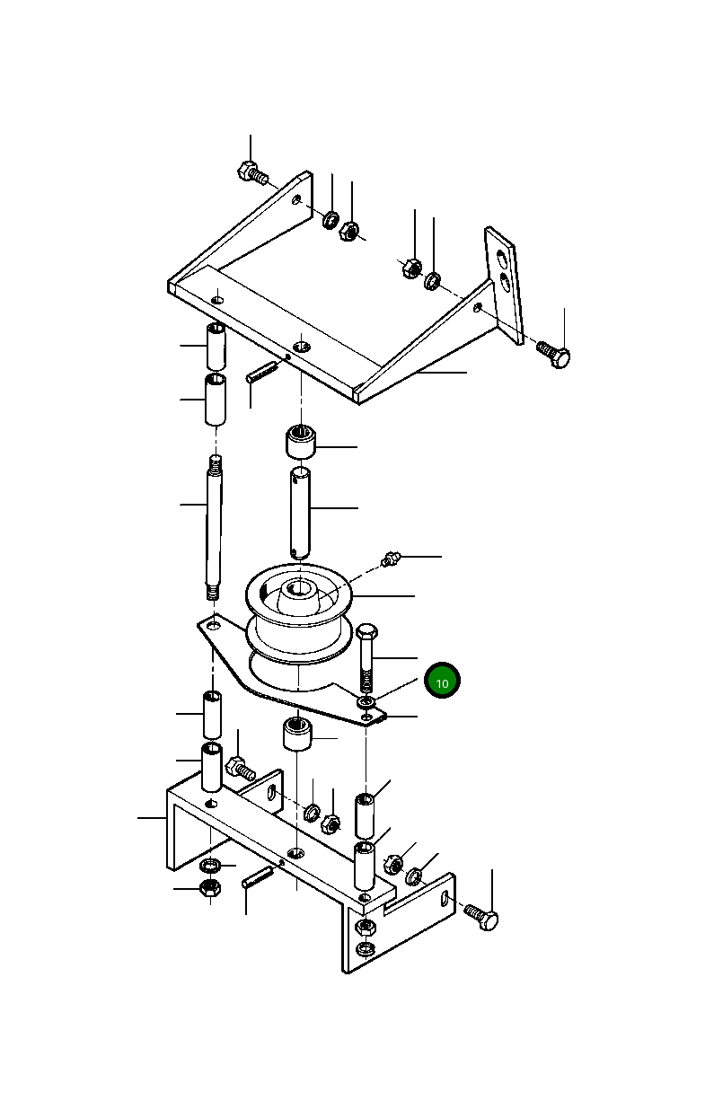 Болт 82 089 Komatsu