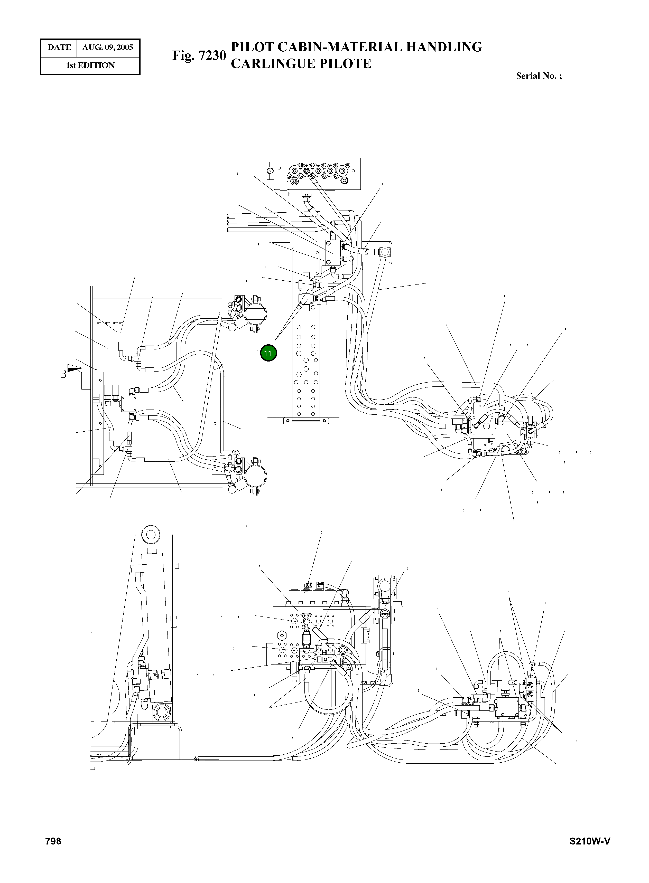 Болт S0553563 Komatsu