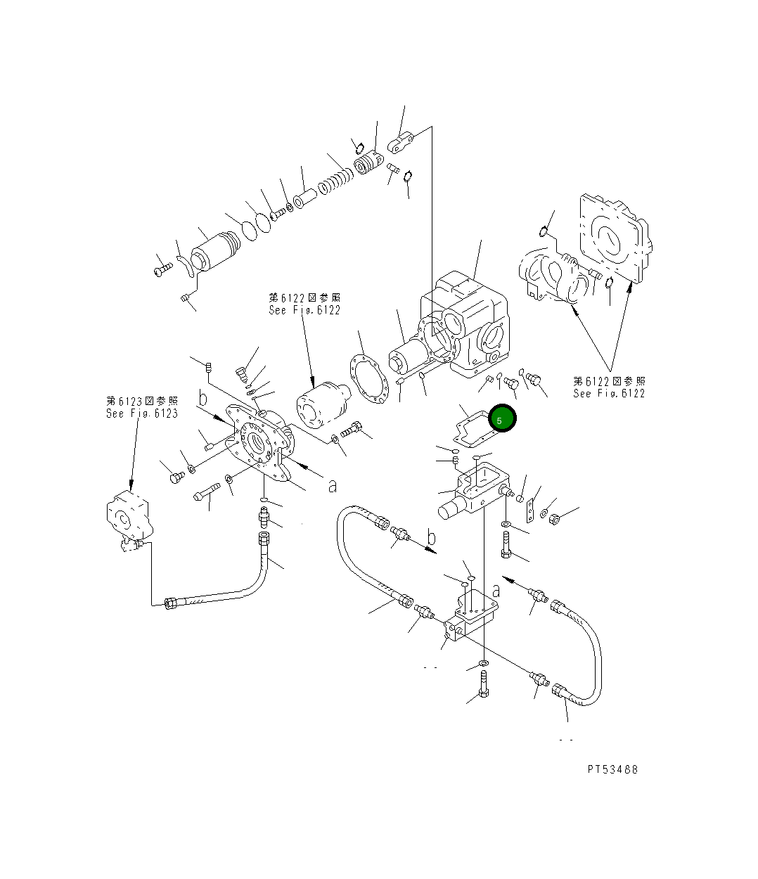 Кольцо уплотнительное (O-Ring) 262-61-11890 Komatsu