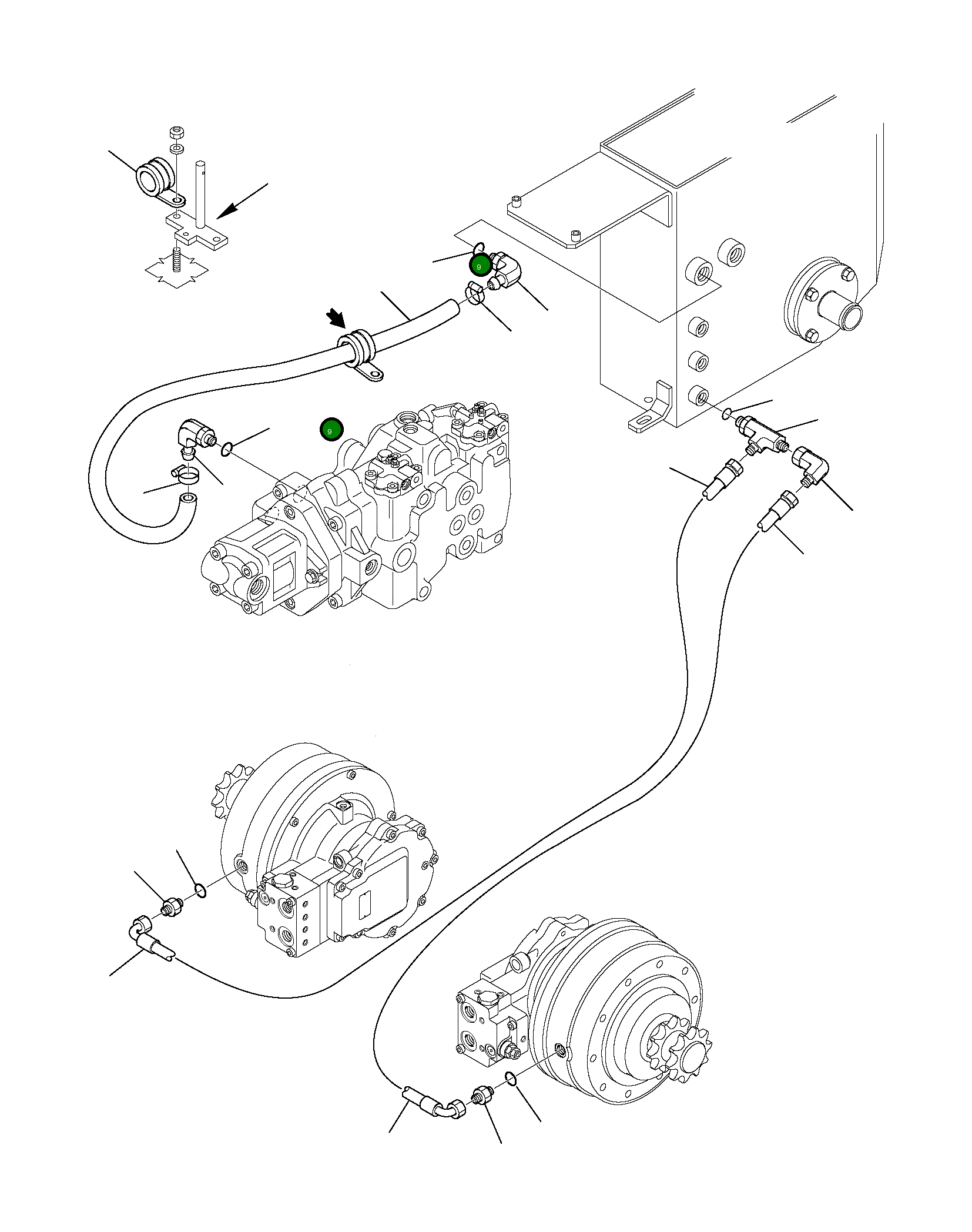 Кольцо уплотнительное (O-Ring) 855021222  Komatsu