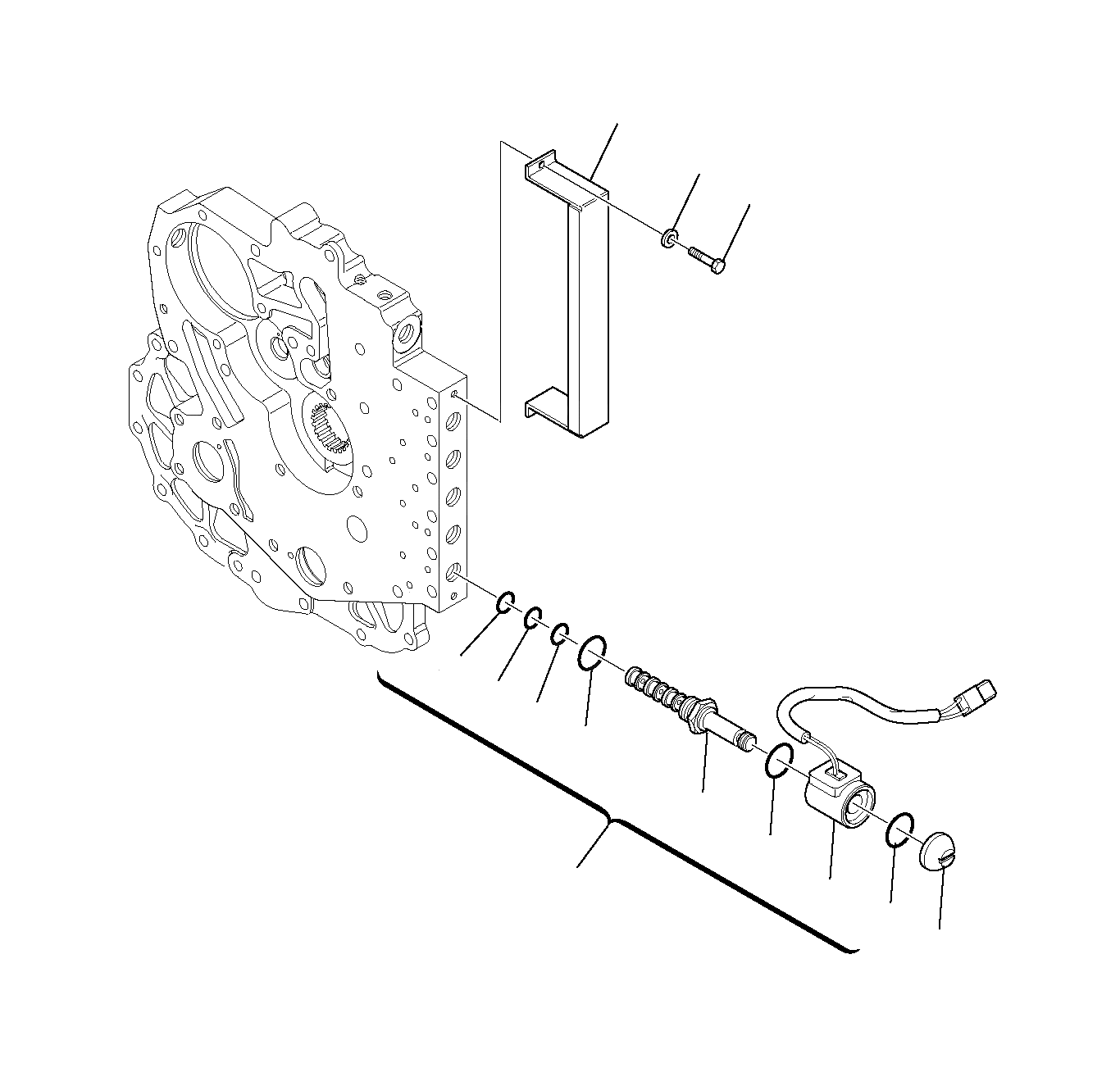 Кольцо уплотнительное (O-Ring) CK00078K8 Komatsu