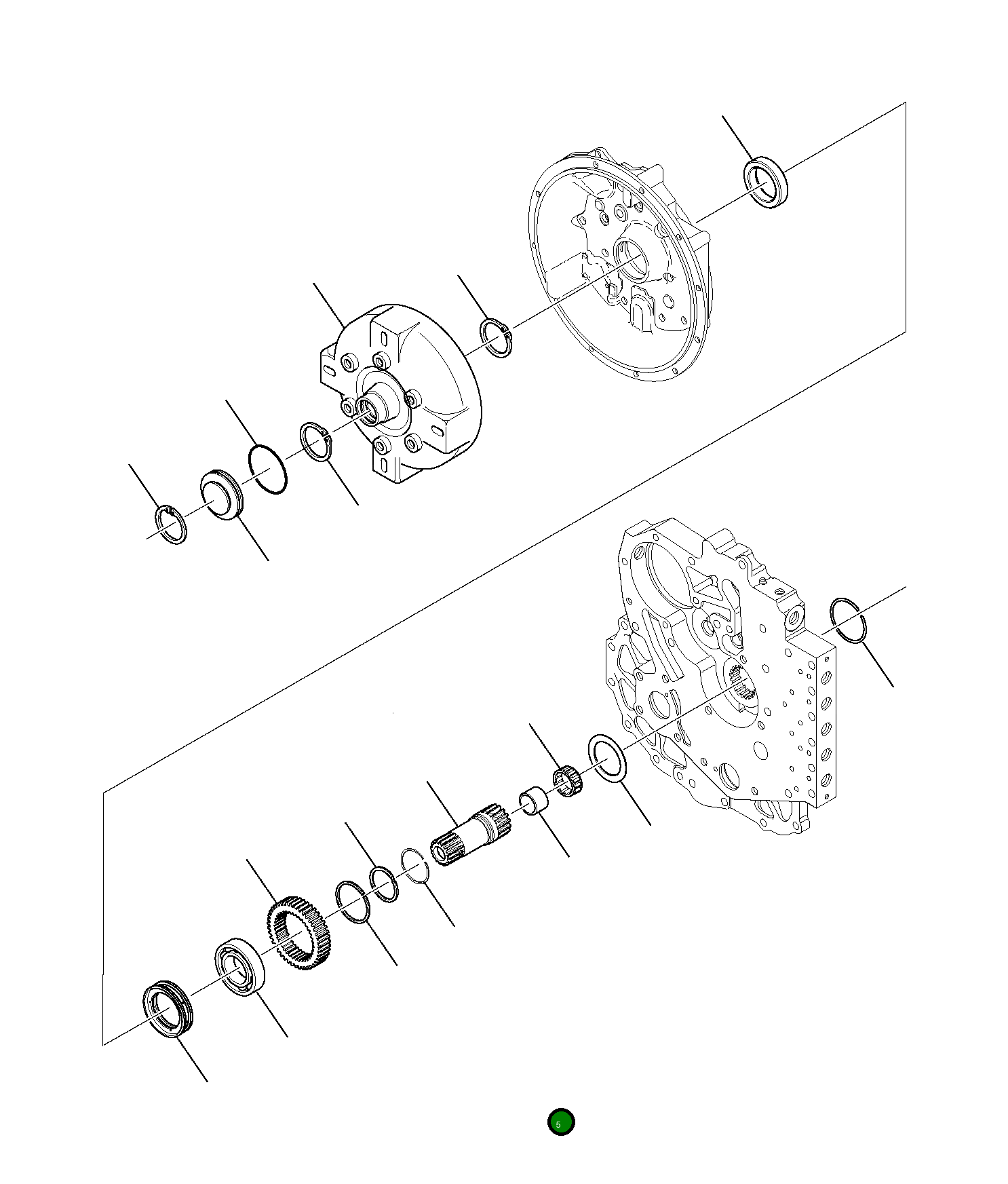 Кольцо CK0246563 Komatsu