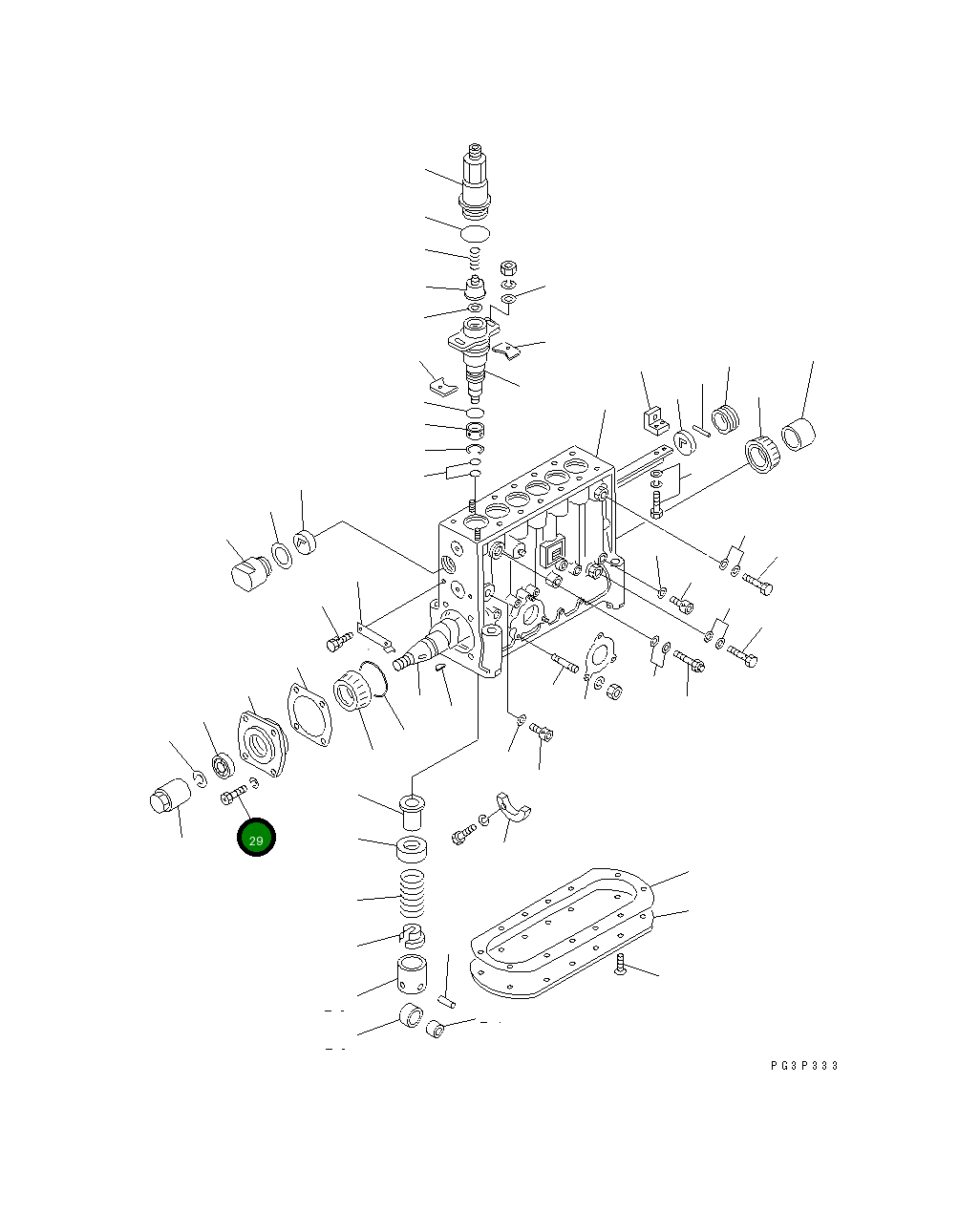 Болт ND91518-06201 Komatsu
