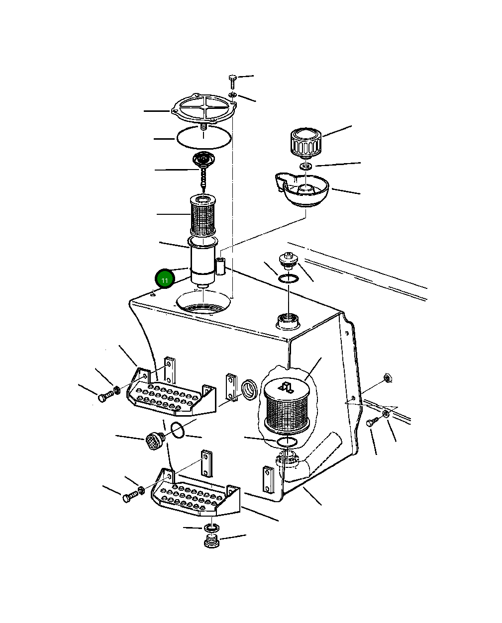 Кольцо уплотнительное (O-Ring) 848101180 Komatsu