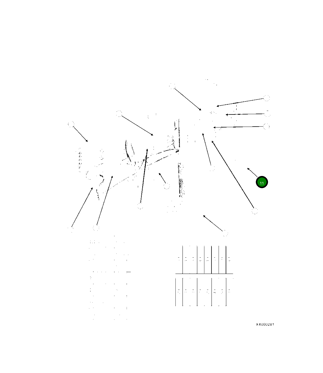Крышка 28338KF Komatsu