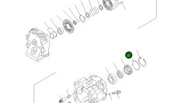 Кольцо уплотнительное (O-Ring) 708-1S-12350 Komatsu