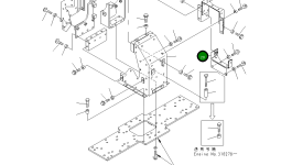 Крышка 6155-11-5640 Komatsu